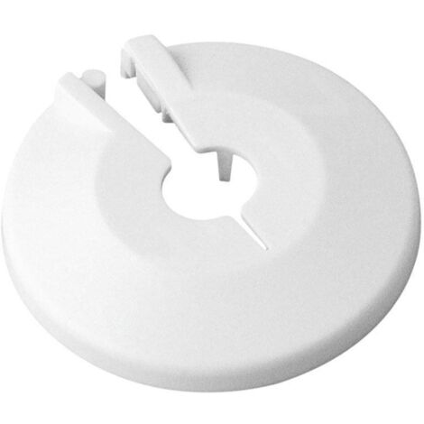 Watts – Rosace de recouvrement 16 mm – Plastique ABS blanc – Finition esthétique pour tuyaux de radiateur – Garantie 2 ans - 9930DN16B0