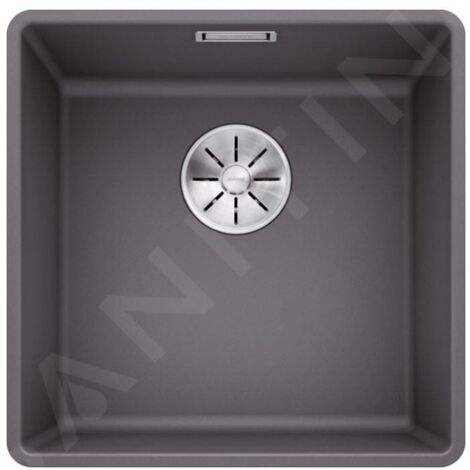 Blanco Subline 400 - Évier en silgranite, 427x427 mm, gris rocher 523495 (1/4)