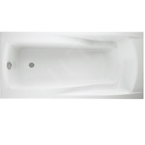 Cersanit Zen - Baignoire 180 x 85 cm, pieds inclus, blanc S301-129 (1/3)