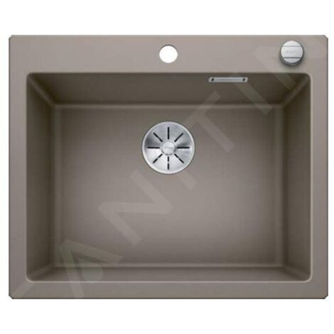 Blanco Pleon 6 - Évier en silgranite, 615x510 mm, InFino, tartufo 523693 (1/3)