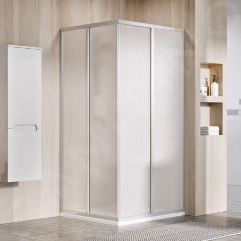 Ravak Supernova - Porte de douche SRV2-100 S, 970-990 mm, satin/Pearl 14VA0UO211 (1/4)