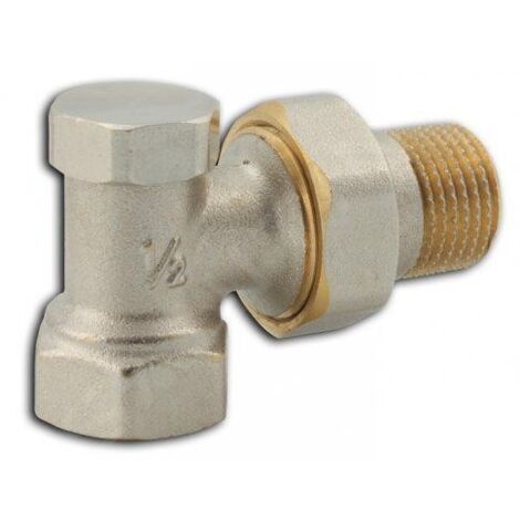Novaservis Matériel de plomberie - Raccord de radiateur, verrouillable en coin 3/8" RA330/10 (1/2)