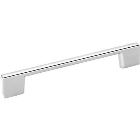 Aqualine Accessoires - Poignée pour meubles, pas de 128 mm, chromé 10090 (1/4)