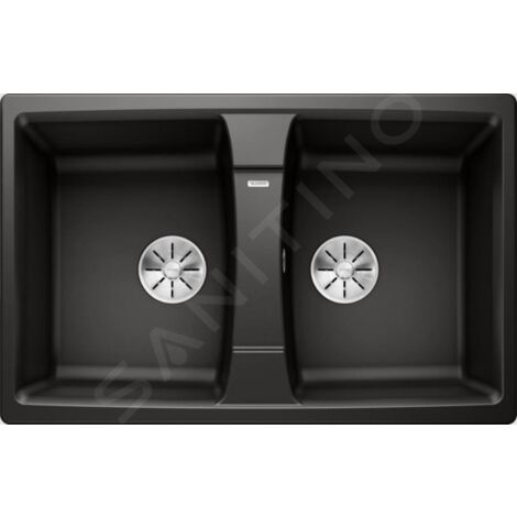 Blanco Lexa 8 - Évier en silgranit, 780x500 mm, noir 525906 (1/5)