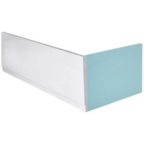 Polysan Plain - Panneau frontal, 165, gauche, 1650 x 590 mm, blanc 72615 (1/5)