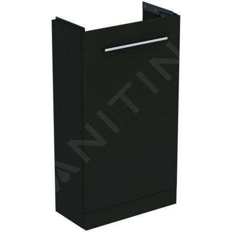 Ideal Standard i.Life S - Meuble de lavabo, 410x740x205 mm, 1 porte, gris carbone mat T5005NV (1/5)