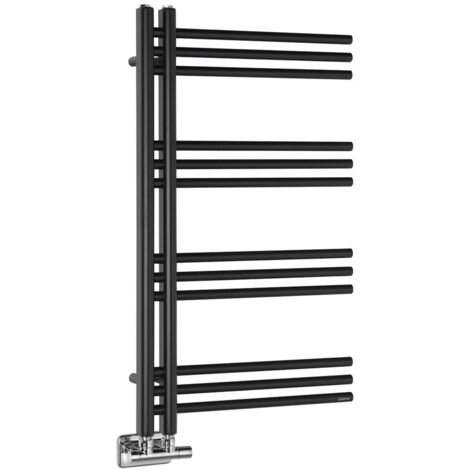 Radiateur salle de bain DORLION 500x900 mm, noir mat (1/5)