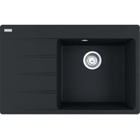 Franke Centro - Évier en Fragranite CNG 611-78 TL / 7, 78x50 cm, noir mat 114.0637.506 (1/5)