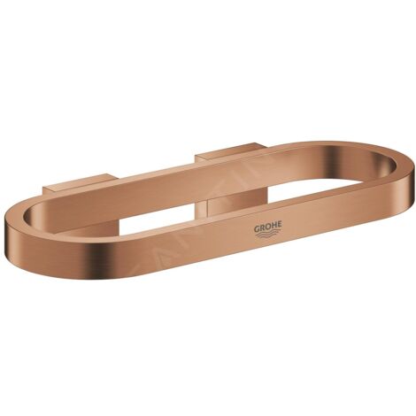 Anneau porte-serviettes SELECTION 200mm or rose vif brossé