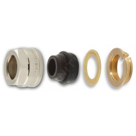 Novaservis Matériel de plomberie - Raccord à collier pour le raccordement de tuyaux en cuivre RA403 (1/2)