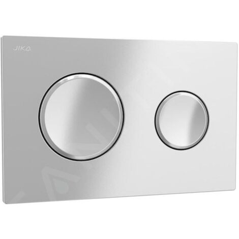Jika Modul - Plaque de déclenchement, chrome mat H8936020070001 (1/3)
