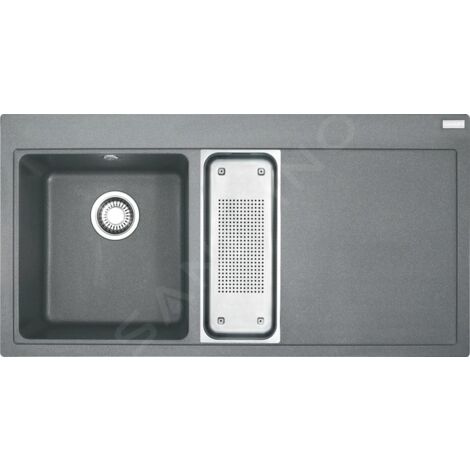 Franke Mythos - Évier en fragranit MTG 651-100/2, 1000x515 mm, pierre gris 114.0150.022 (1/5)