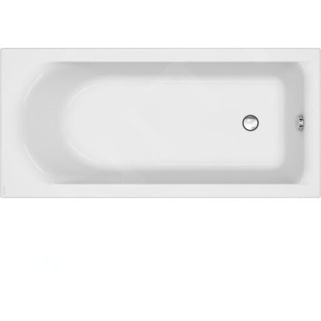 Cersanit City - Baignoire 160 x 75 cm, pieds inclus, blanc S301-335 (1/2)