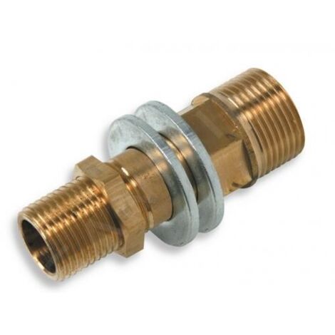 Novaservis Matériel de plomberie - Extension 1/2" x 3/4" 95 mm, laiton FT214/95 (1/2)