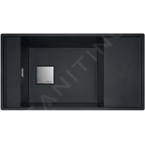 Franke Fresno - Évier en Fragranit FSG 611-88, 88x50 cm, onyx 114.0616.906 (1/3)