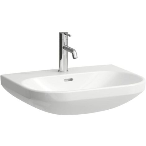 Laufen Lua - Lavabo 46x60 cm, avec trop-plein, trou pour robinetterie, blanc H8110830001041 (1/4)
