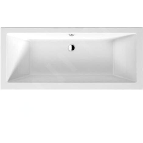 Jika Cubito Pure - Baignoire 1700x750 mm, vidage au centre, blanc H2264200000001 (1/2)