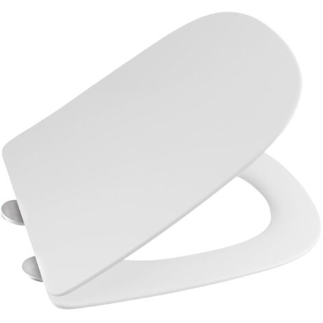 BELLO siège de toilette combi, SLIM, Soft Close, blanc (1/5)