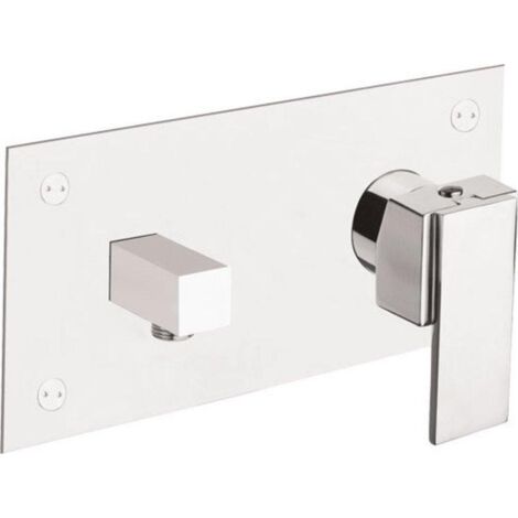 Sapho Mastermax - Mitigeur de douche encastré avec sortie de douche, avec corps, chrome 8785 (1/2)