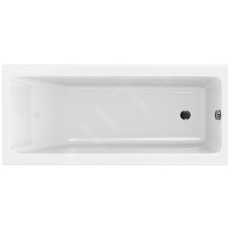 Cersanit Crea - Baignoire 180 x 80 cm, pieds inclus, blanc S301-227 (1/5)
