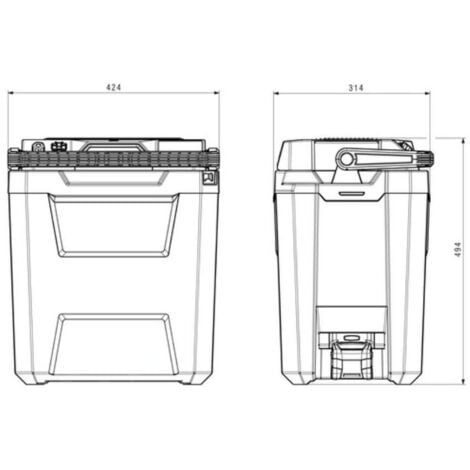 METABO Glacière à batterie KB 18 BL (600791850) carton