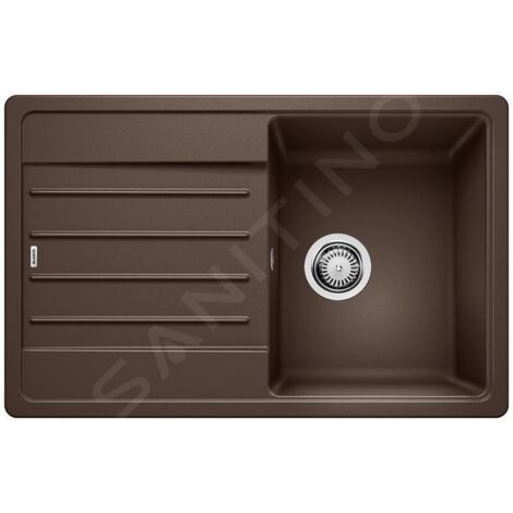 BLANCO LEGRA 45 S Fregadero de granito de color gris silcán, tipo