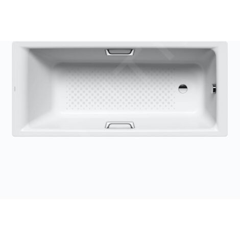 Kaldewei Ambiente - Baignoire Puro Star 655, 1800x800 mm, trous pour poignées, effet Perl, antidérapant, blanc 255534013001 (1/3)