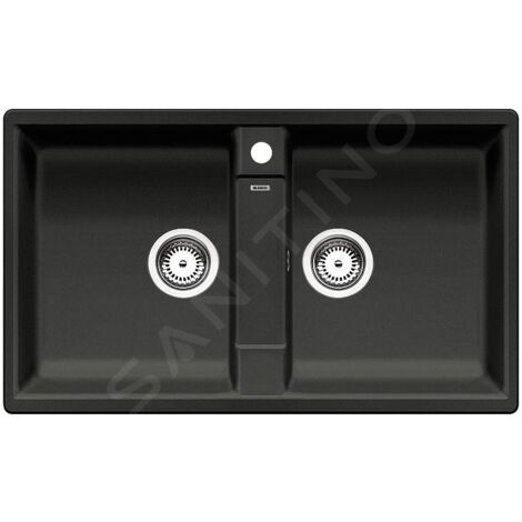 Blanco Zia 9 - Évier en silgranit, 860x500 mm, noir 526029 (1/3)