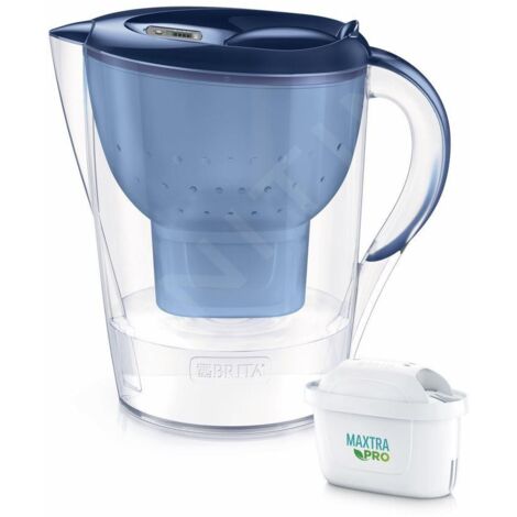 Brita Carafes - Carafe filtrante Marella XL Memo, volume 3,5 l, 2x filtre Maxtra Pro, bleu 1052786 (1/2)