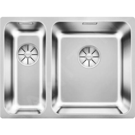 Blanco Solis 340/180 - Évier, 585x440 mm, inox brossé 526130 (1/3)