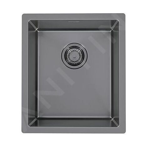 Alveus Quadrix Monarch - Évier 390x450 mm, anthracite 1103317 (1/2)