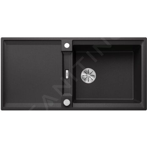 Blanco Adira - Évier en silgranit, 99x49 mm, avec commande excentrique et accessoires, InFino, anthracite 527626 (1/4)
