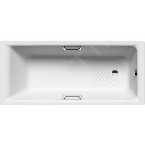 Kaldewei Ambiente - Baignoire Puro Star 689, 1700x700 mm, avec trous pour poignées, antidérapante, blanche 258930000001 (1/3)