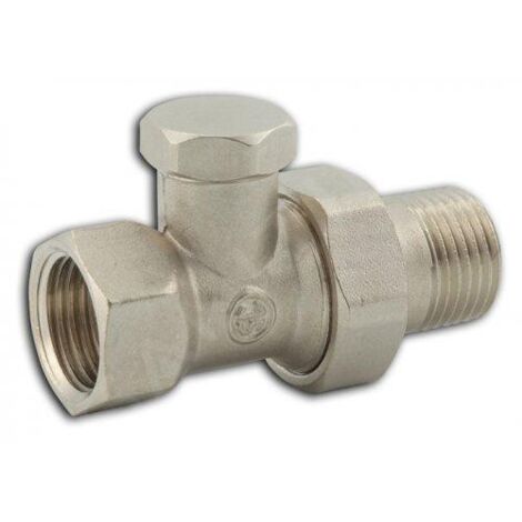 Novaservis Matériel de plomberie - Raccord de radiateur verrouillable droit 3/8 RA320/10 (1/2)