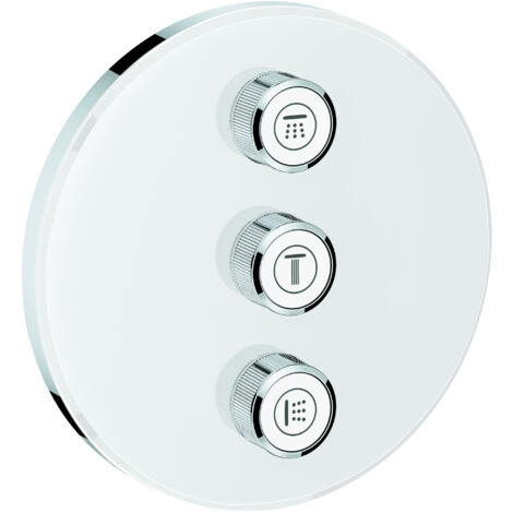 Grohe Grohtherm SmartControl - Robinet encastré pour 3 sorties, blanc lunaire 29152LS0 (1/4)