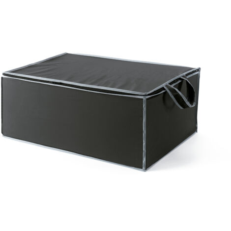 Compactor Boîtes de stockage - Boîte de rangement pour textiles 55x45x25 cm, noir RAN6273 (1/2)