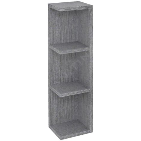Sapho Riwa - Armoire à étagères ouverte 200x700x150 mm, chêne argenté RIW250-0011 (1/3)