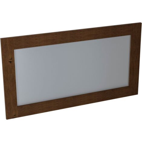 Miroir BRAND dans cadre en bois 1300x700mm, épicéa (1/4)