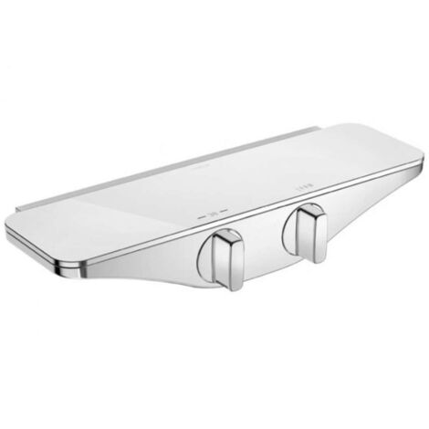 Hansa Emotion - Mitigeur thermostatique de douche, blanc/ chrome 5863017182 (1/2)
