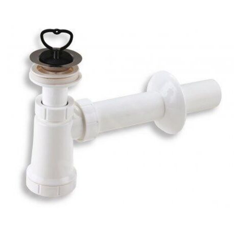 Novaservis Siphons - Bassin à siphon bol en acier inoxydable, bouchon, plastique 410,P (1/2)