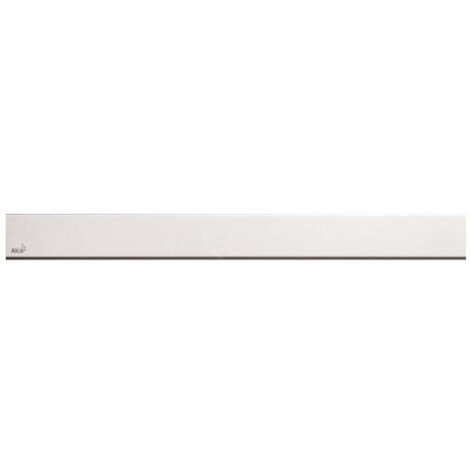 Alcadrain Grilles - Grille pour caniveau à douche linéaire 1050 mm, inox brillant DESIGN-1050LN (1/3)