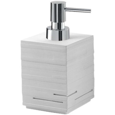 Sapho Gedy Quadrotto - Distributeur de savon à poser, blanc QU8102 (1/4)