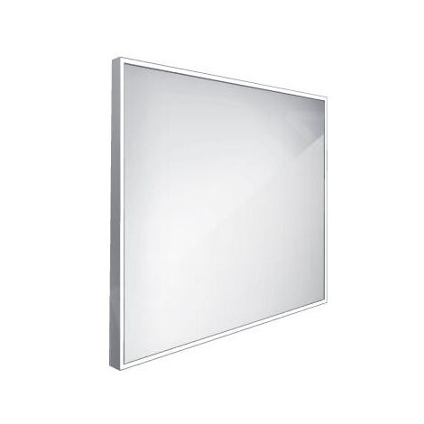 Nimco Miroirs - Miroir avec éclairage LED, 600x600 mm, aluminium ZP 13066 (1/5)
