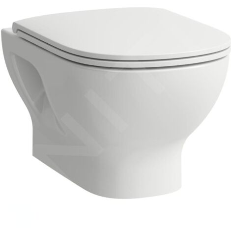 Laufen Lua - WC suspendu, Rimless, LCC, blanc H8200814000001 (1/5)