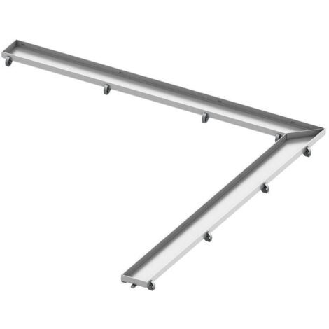Tece TECEdrainline - Grille pour pavage 900 mm, acier inoxydable 610970 (1/2)