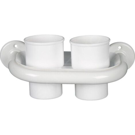 Aqualine White Line - Porte-gobelet, blanc 8007 (1/2)