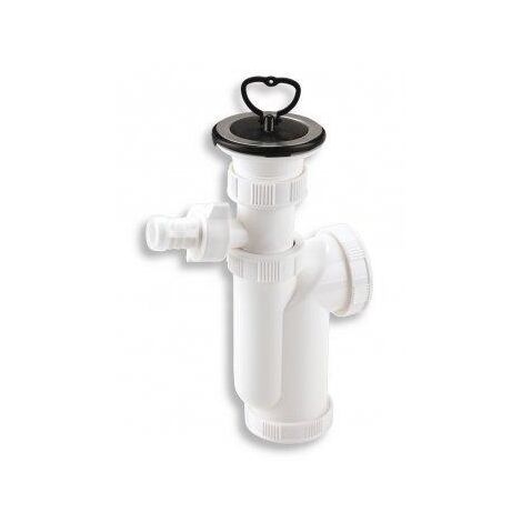 Novaservis Siphons - Siphon d'évier avec sortie pour lave-linge 50/40, plastique 442,PP (1/2)