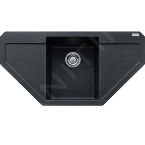 Franke Maris - Évier en fragranit MRG 612 E, 960x500 mm, onyx 114.0250.569 (1/3)