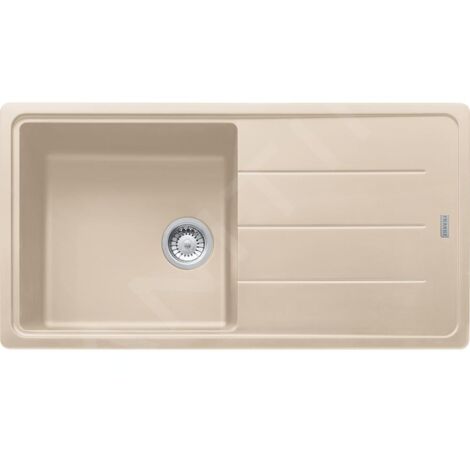 Franke Basis - Évier en granit BFG 611, 97x50 cm, sable 114.0285.306 (1/4)