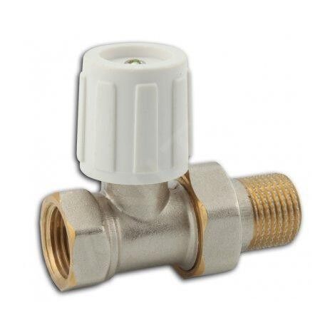 Novaservis Matériel de plomberie - Vanne de radiateur droite 1/2" RA300/15 (1/2)